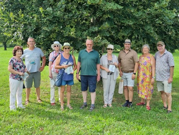 Spaziergang auf dem Skulpturenpfad